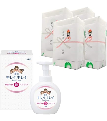 Amazon.co.jp: ライオン キレイキレイ薬用泡ハンドソープセットLBB-8E